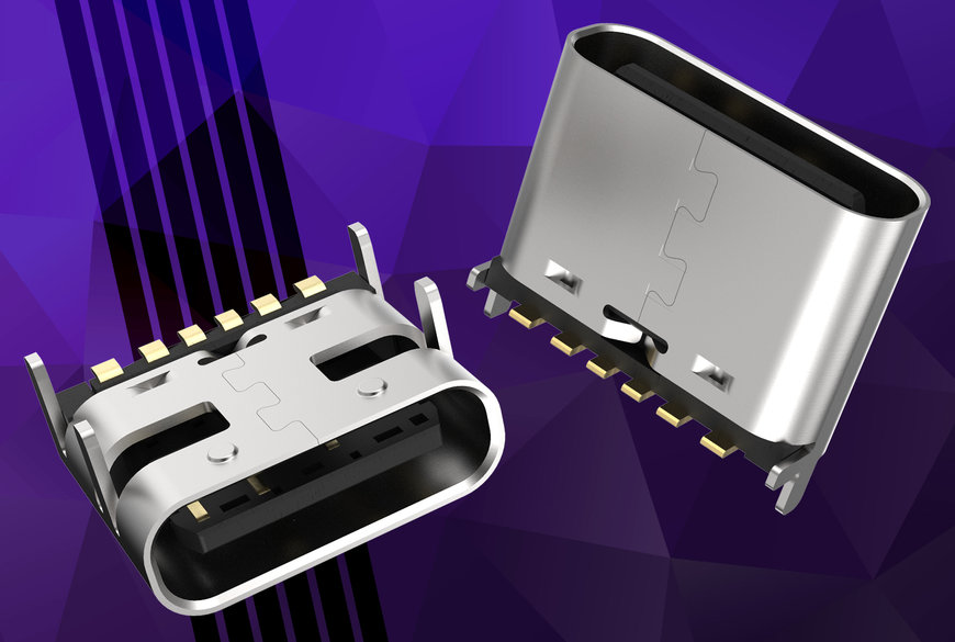 Introducing ionex® 6-Pin Type-C Charging Only Connectors by GCT